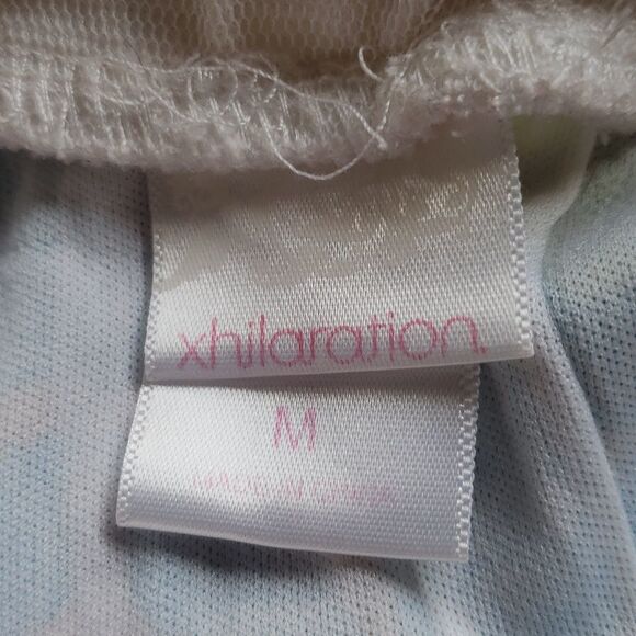 Xhilaration Girls Tie-Dye Mini Skirt Peace Graphic – Size M Youth Casual - Picture 3 of 5